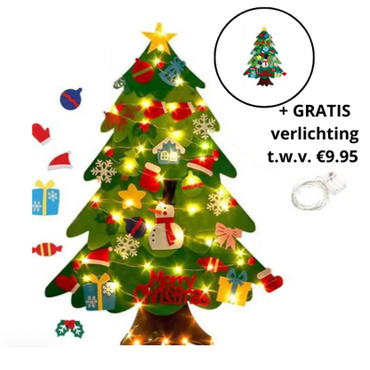 Prikvrije Kids Kerstboom, alleen deze week met GRATIS verlichting