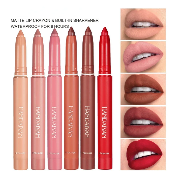 1+1 / 2+2 GRATIS - Matte lipstick pencils - De elegantie van perfect gevormde lippen