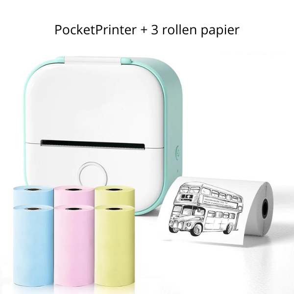 PocketPrinter™ - Draagbare miniprinter