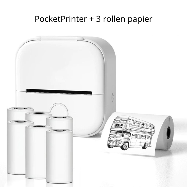 PocketPrinter™ - Draagbare miniprinter