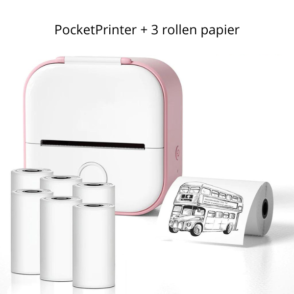 PocketPrinter™ - Draagbare miniprinter