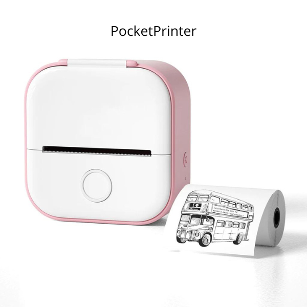 PocketPrinter™ - Draagbare miniprinter