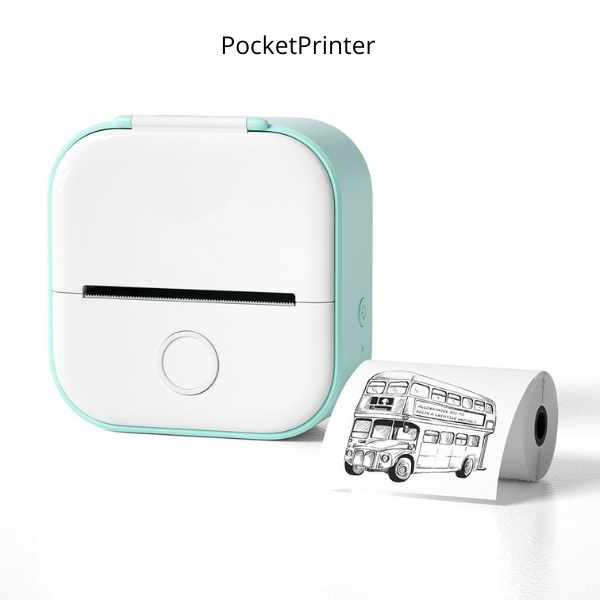 PocketPrinter™ - Draagbare miniprinter