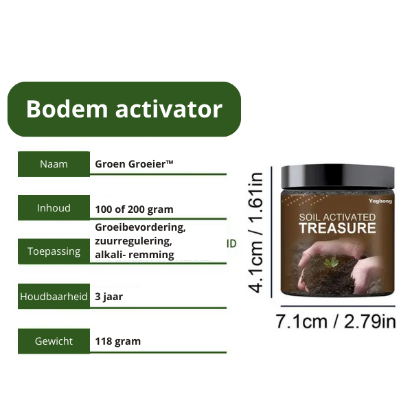 1+2 GRATIS - Groen Groeier™ - Voeding voor bodem en plant