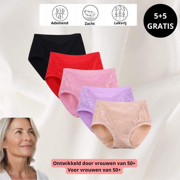 DryXPro™ | Comfortabel lekvrij ondergoed | 5+5 GRATIS